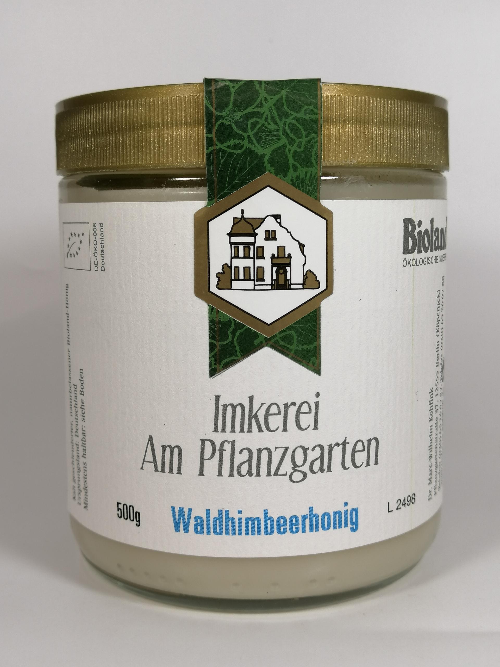 Waldhimbeerhonig (Bioland) 500g
