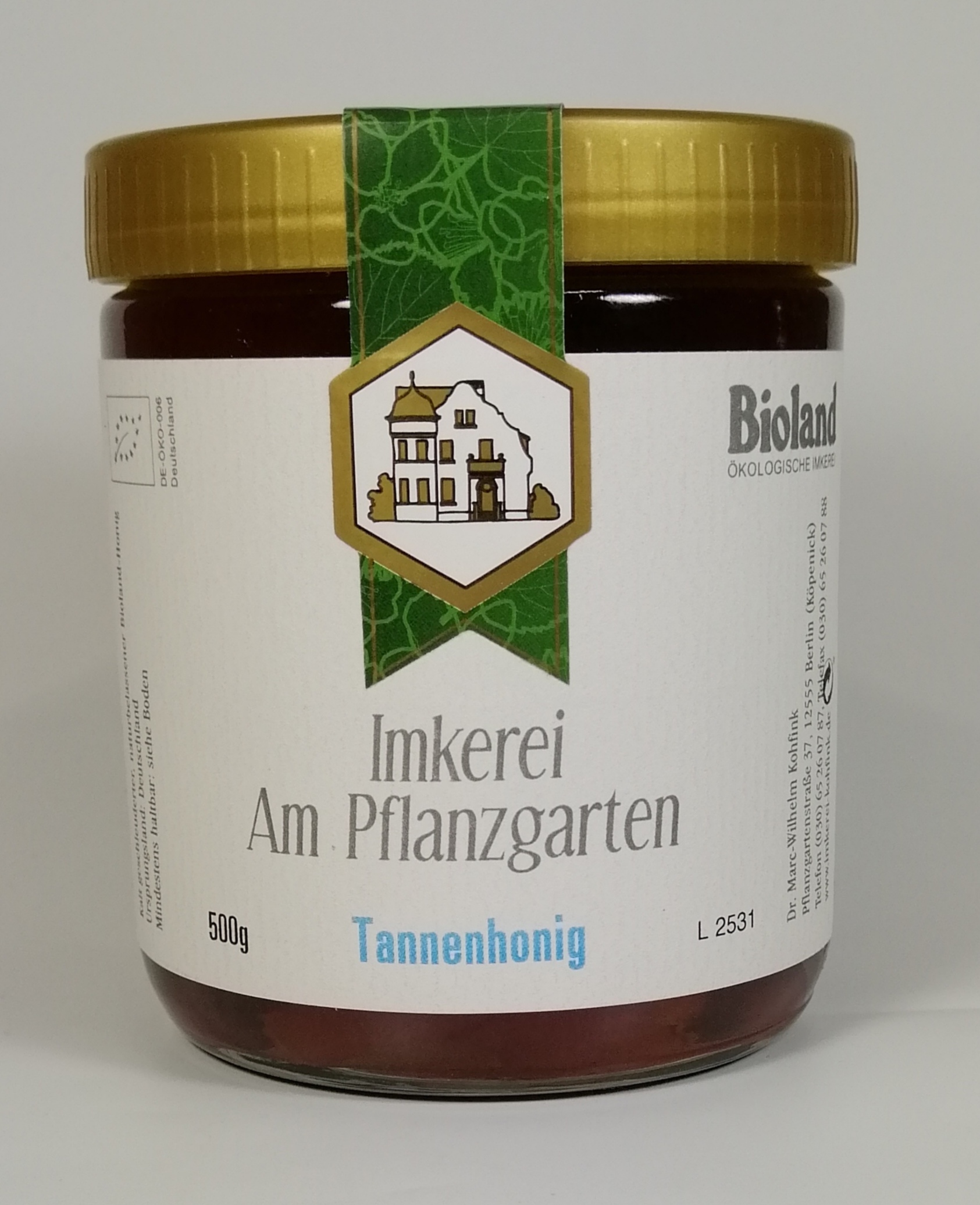 Tannenhonig (Bioland) 500g